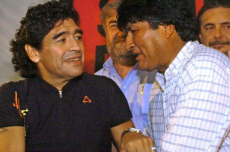 Maradona soutient Evo Morales et dénonce « un coup d&rsquo;Etat orchestré en Bolivie