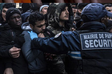 Importante opération d&rsquo;évacuation de campements de migrants dans le nord-est de Paris