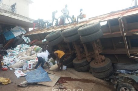 Côte d&rsquo;Ivoire: Bouaké, dans une manœuvre destructrice, un routier occasionne un mort et des blessés