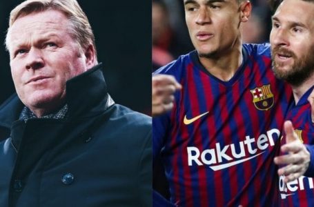 Barça : Messi, Coutinho, programme… Voici les premiers mots du nouvel entraîneur, Koeman !