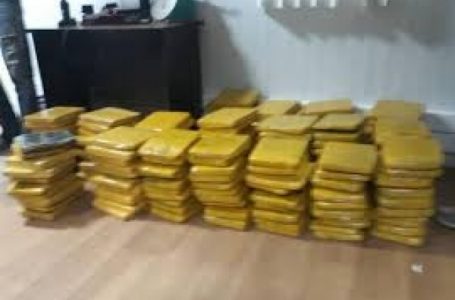 Trafic de drogue : 86 kg de drogue saisis chez un vendeur de chaussure et son client